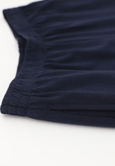 Pigiama Lungo Serafino in Interlock di Cotone Invernale - Rosso Scuro e Blu - Rosso scuro/blu 1071 | Cagi