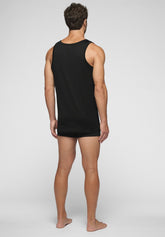 Canotta Spalla Larga 1111 Cotone in Filo di Scozia Privilegio - Nero - Nero | Cagi