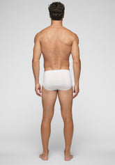 Briefs 1223 in Ribbed Privilegio double mercerized cotton - White - Bianco | Cagi