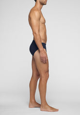 Slip Medio 1291 in Cotone Total Cotton - Blu - Blu | Cagi