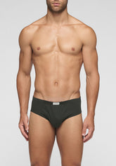 1291 Total Cotton Medium Briefs - Anthracite - Antracite | Cagi