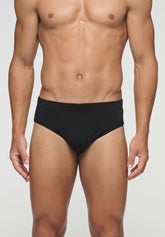 Goal Bipack Stretch Cotton Medium 2 pieces Briefs - Black - Nero | Cagi