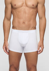 Boxer Parigamba in Cotone Elasticizzato Goal 2 pezzi Bipack - Bianco - Bianco | Cagi