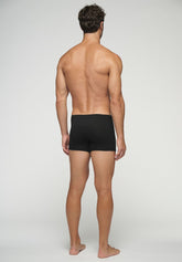Boxer Parigamba in Cotone Elasticizzato Goal 2 pezzi Bipack - Nero - Nero | Cagi