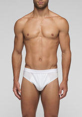 Total Cotton Mini Briefs 5238 - White - Bianco | Cagi