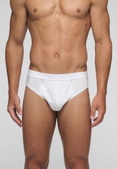 Total Cotton Mini Briefs 5238 - White - Bianco | Cagi