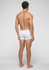 Boxer Parigamba in Cotone Elasticizzato In Action - Bianco - Bianco | Cagi
