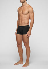 Boxer Parigamba in Cotone Elasticizzato In Action - Nero - Nero | Cagi