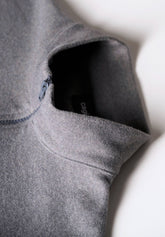 Tuta con Zip Punto Milano Soft Touch - Grigio Melange - Grigio melange 746 | Cagi