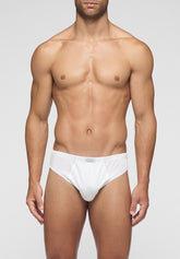 Slip Mini 1208 in Cotone Filo di Scozia Privilegio - Bianco - Bianco | Cagi