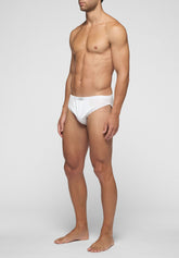 Slip Mini 1208 in Cotone Filo di Scozia Privilegio - Bianco - Bianco | Cagi