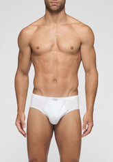 Slip Medio 1210 in Cotone Filo di Scozia Privilegio - Bianco - Bianco | Cagi