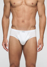 Slip Medio 1210 in Cotone Filo di Scozia Privilegio - Bianco - Bianco | Cagi