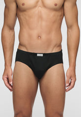 Slip Medio 1210 in Cotone Filo di Scozia Privilegio - Nero - Nero | Cagi