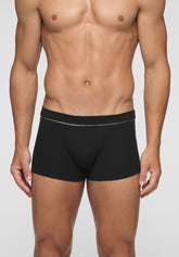 Boxer Parigamba in Cotone Elasticizzato In Action - Nero - Nero | Cagi