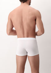 Boxer Parigamba Bright Cotton - Bianco - Bianco | Cagi